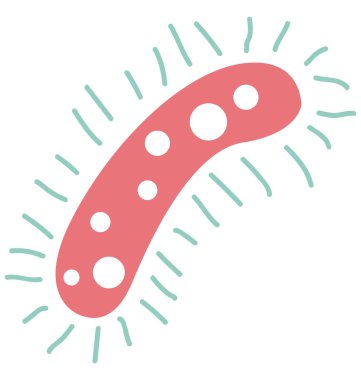 Spermlerinin renk izole vektör simgesi tamamen düzenlenebilir