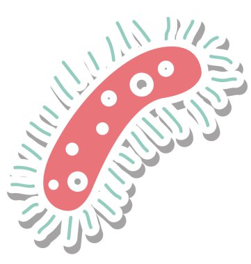 Spermlerinin renk izole vektör simgesi tamamen düzenlenebilir