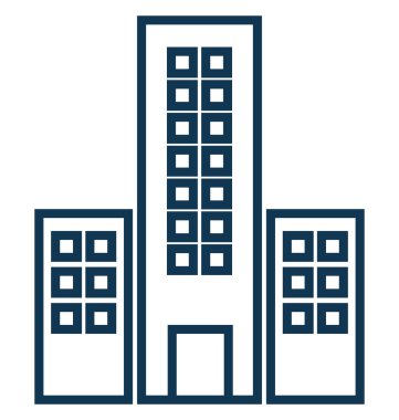 Müze binası izole izole vektör simge tamamen düzenlenebilir tamamen düzenlenebilir