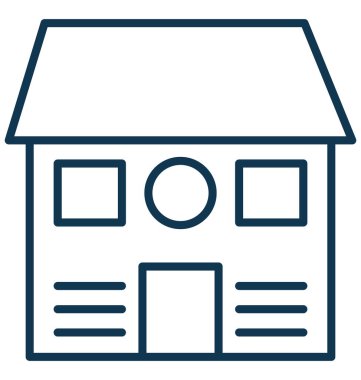 İzole yazlık izole tamamen düzenlenebilir vektör simge tamamen düzenlenebilir