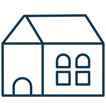 İzole yazlık izole tamamen düzenlenebilir vektör simge tamamen düzenlenebilir