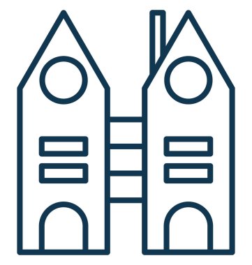 Kale izole izole vektör simge tamamen düzenlenebilir tamamen düzenlenebilir 