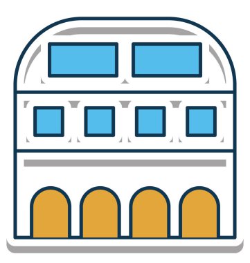 Tamamen düzenlenebilir vektör simge lodge tamamen düzenlenebilir