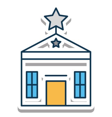 Dükkanı vektör simge tamamen düzenlenebilir