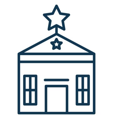 Dükkanı vektör simge tamamen düzenlenebilir