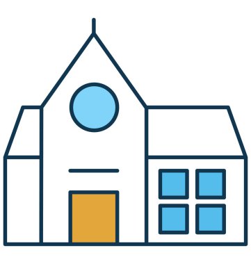 Sanayi vektör simge tamamen düzenlenebilir