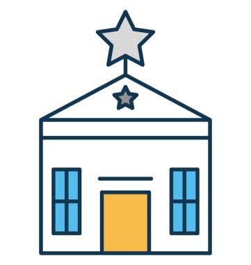 Dükkanı vektör simge tamamen düzenlenebilir