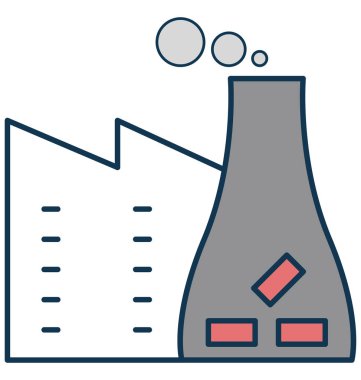 Sanayi vektör simge tamamen düzenlenebilir