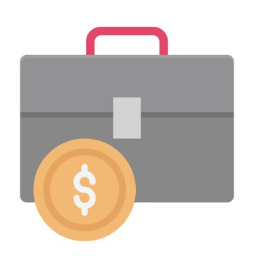 Evrak Çantası'nı izole vektör simgesi