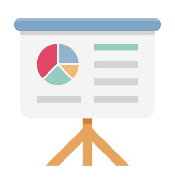 Grafik kartı izole vektör simgesi