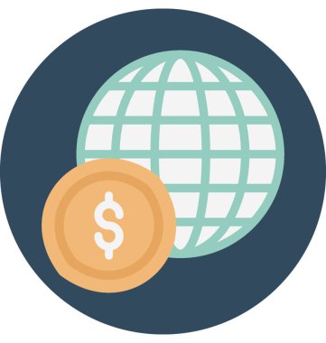 Grafik sunum izole vektör simgesi