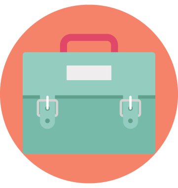 Evrak Çantası'nı izole vektör simgesi