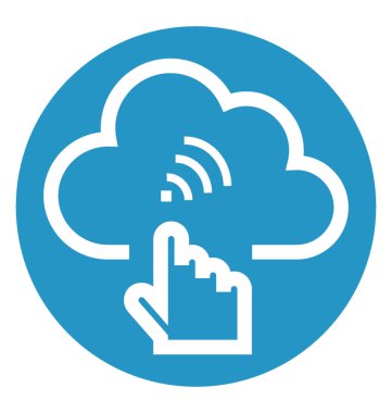 WiFi beyaz çizgi vektör izole simgesine tıklayın