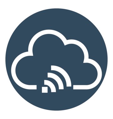 WiFi sinyal satırı vektör izole simgesi beyaz