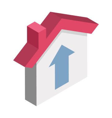 Özellik değeri renk izometrik çizim vektör simgesi