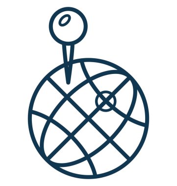 Mobil grafik vektör simgesi