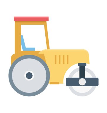 Yol Paletler-Düzleme paleti Renk illüstrasyon vektör simgesi