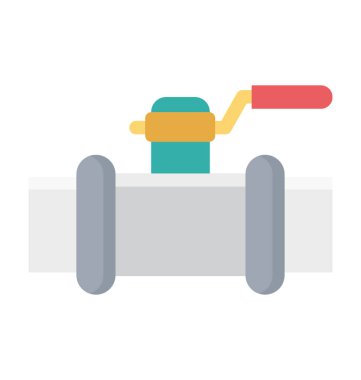 Renk illüstrasyon vektör simgesine dokunun