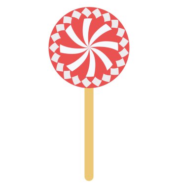 Lolipop vektör resimleme simgesi
