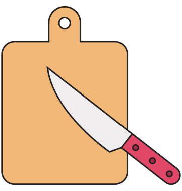 Pano renk vektör illüstrasyon izole tamamen düzenlenebilir kesme