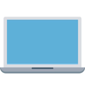 Dizüstü izole vektör çizim simgesini düzenlenebilir