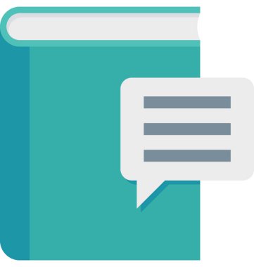 İleti örneği izole vektör çizim simgesini düzenlenebilir