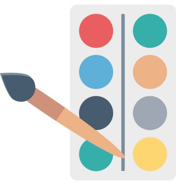 Resim izole vektör çizim simgesini düzenlenebilir