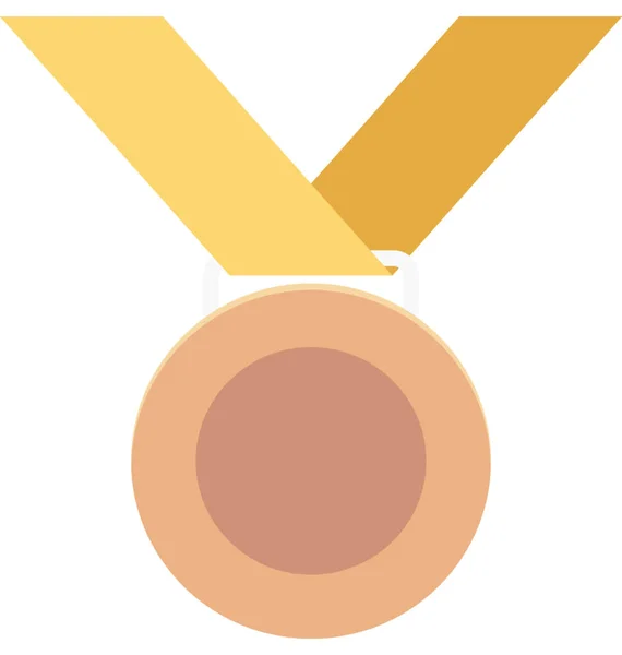 Badge Award Isolated Vector Illustration Icône Modifiable — Image vectorielle