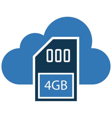  İzole vektör simge düzenlenebilir programlama bulut