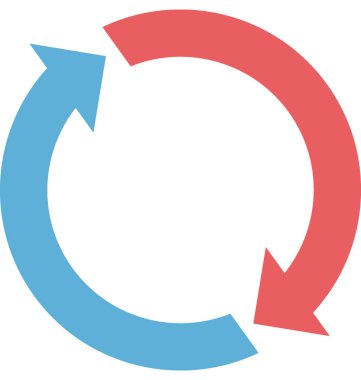 Eşitleme renkli illüstrasyon vektör simgesi