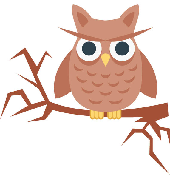 Иллюстрационная векторная икона Хэллоуина
