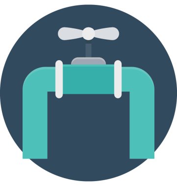 Renk illüstrasyon vektör simgesine dokunun