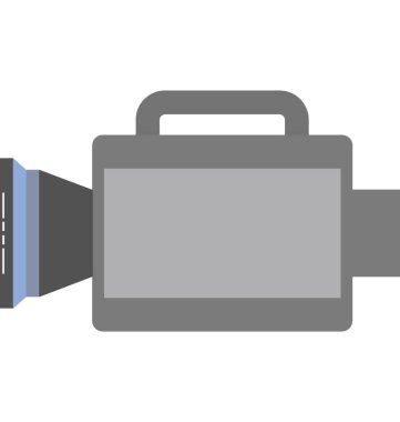 Video kamera vektör düzenlenebilir simgesi