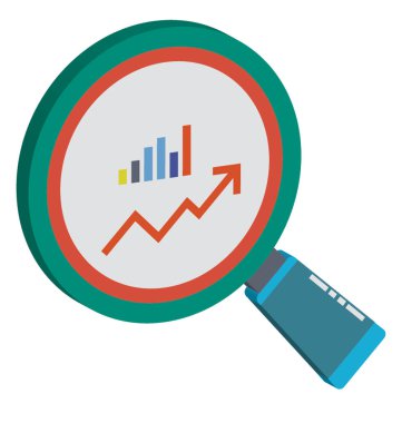 Arama grafik vektör düzenlenebilir simgesi