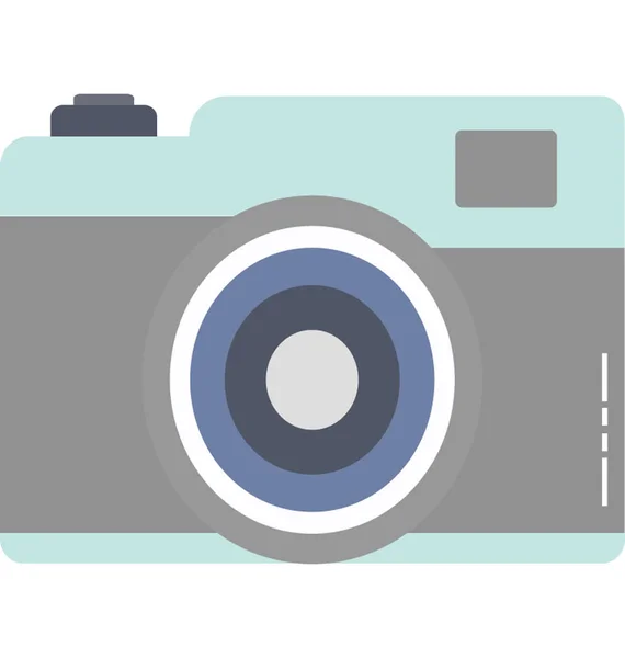 Camerasymbool Vector Bewerkbare — Stockvector