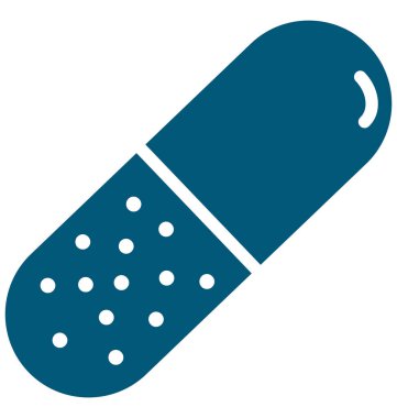 Kapsül vektör simge düzenlenebilir