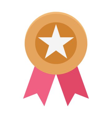 Pozisyon rozet vektör simgesi