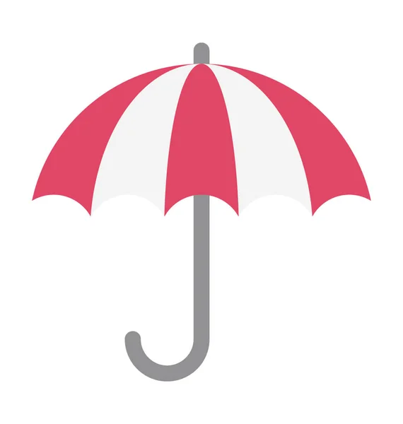 Şemsiye Vektör Simge Düzenlenebilir — Stok Vektör
