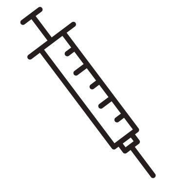 Enjeksiyon vektör simge düzenlenebilir