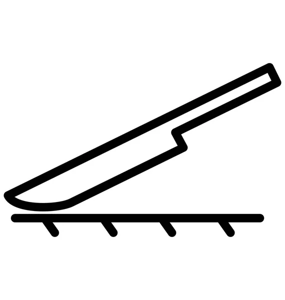 Skalpell Vektor Symbol Editierbar — Stockvektor