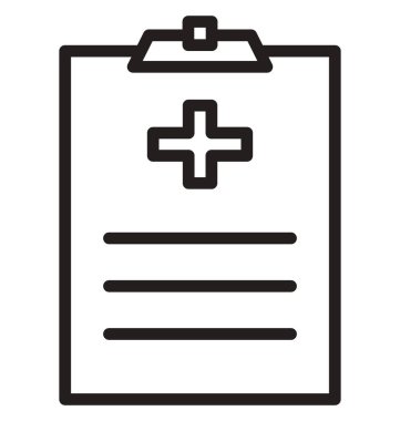 Reçete vektör simge düzenlenebilir