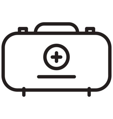 İlk yardım vektör simge düzenlenebilir