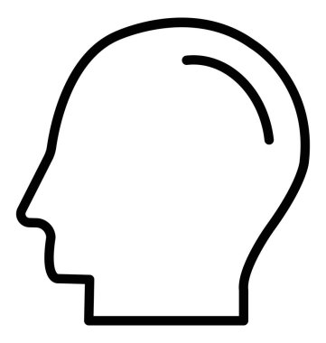 Yemek borusu vektör simge düzenlenebilir 