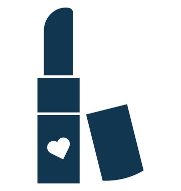 Ruj izole düzenlenebilir vektör simgesi