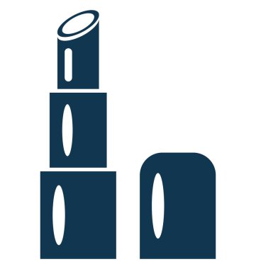 Ruj izole düzenlenebilir vektör simgesi