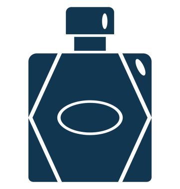 Parfüm ayrı tut moduyla vektör simge düzenlenebilir