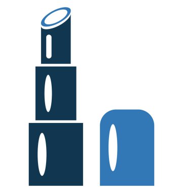 Ruj izole düzenlenebilir vektör simgesi