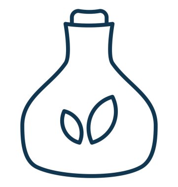 Masaj yağı ayrı tut moduyla vektör simge düzenlenebilir