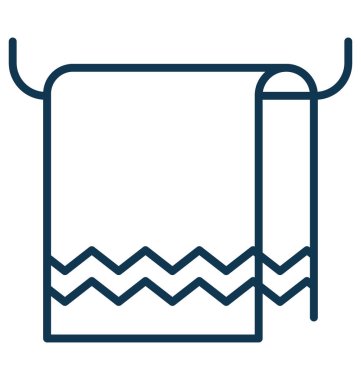 Doku Roll izole düzenlenebilir vektör simgesi