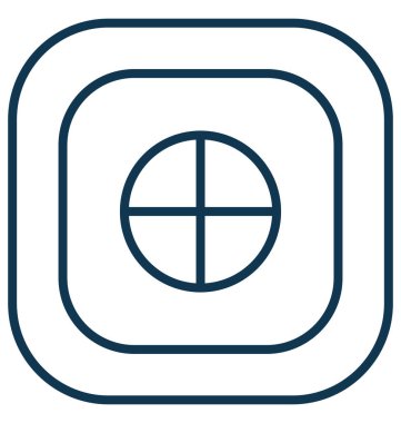 Salatalık dilim izole düzenlenebilir vektör simgesi